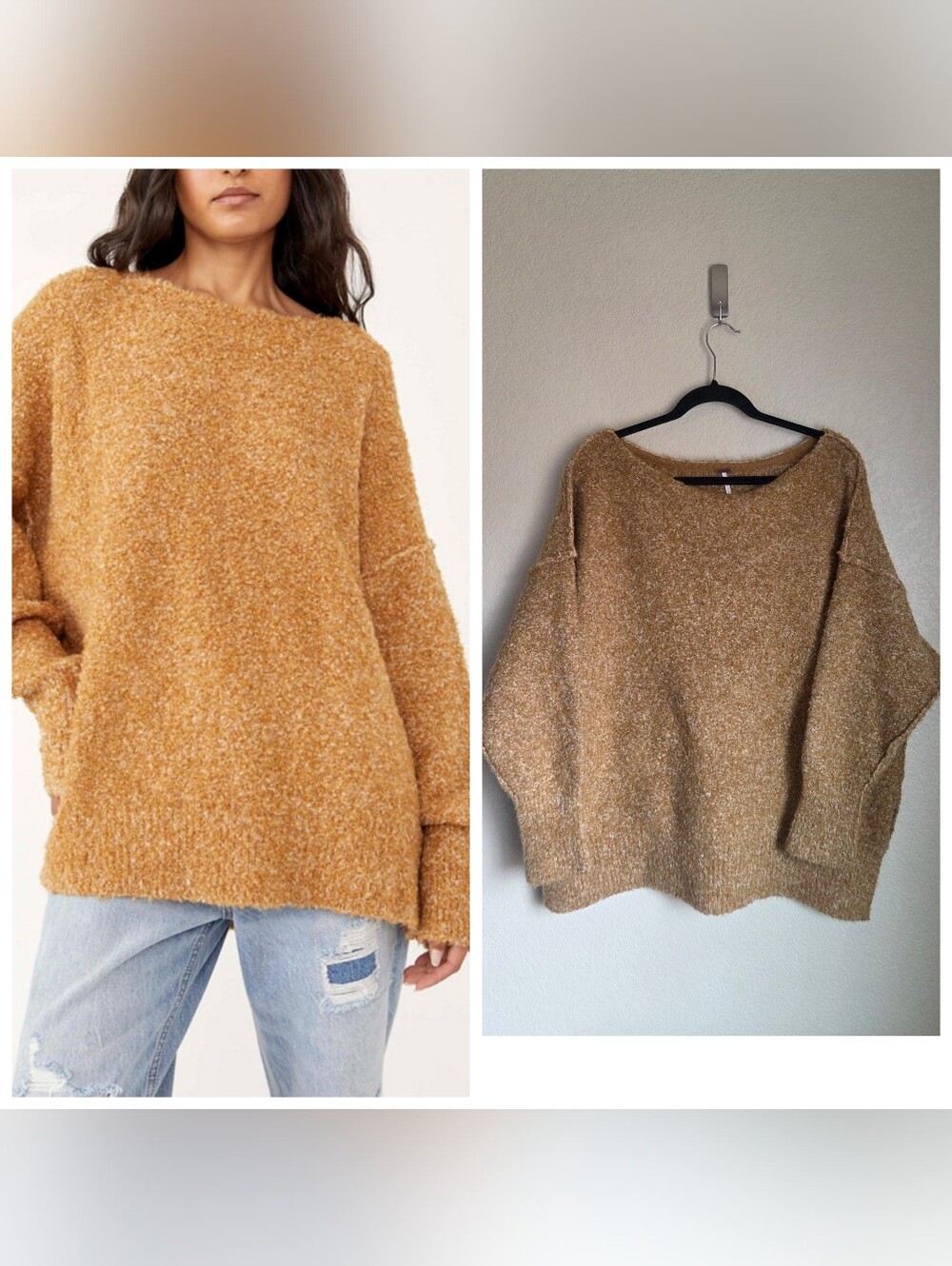 Free People Moira Slouchy Tunic Size Small